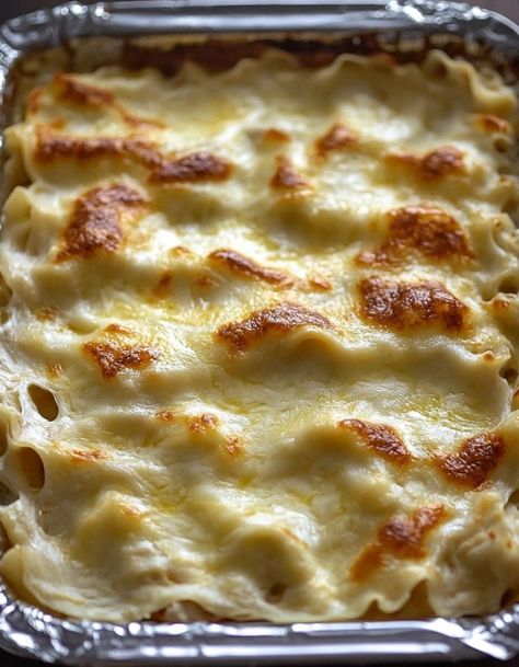 Creamy Chicken Lasagna Recipe Creamy Chicken Lasagna Recipe, Creamy Chicken Sheet Pan Lasagna, Creamy Chicken Lasagna With White Sauce, Pecan Chewies Recipe, White Chicken Skillet Lasagna 12 Tomatoes, Creamy Chicken Lasagna, Chewies Recipe, Chicken Lasagna Natashas Kitchen, Slow Cooker Baked Ziti