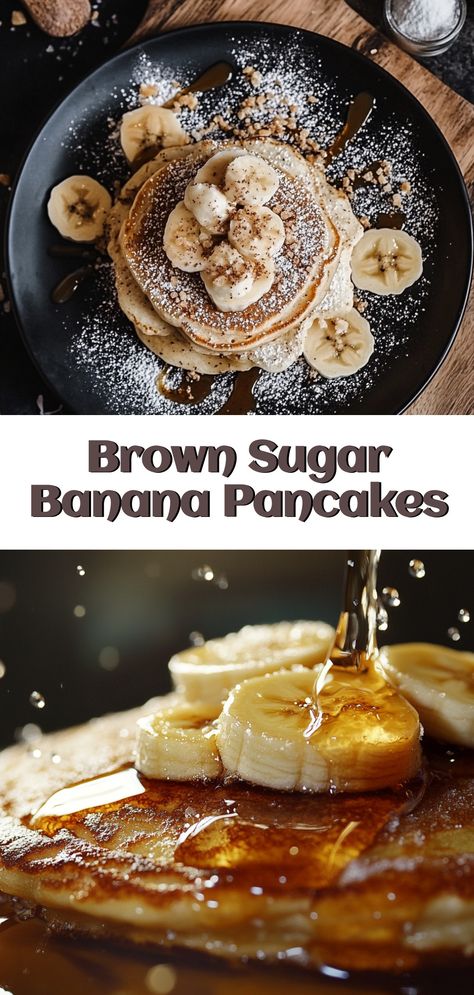 Craving a breakfast delight? Discover these scrumptious Brown Sugar Banana Pancakes! Perfectly fluffy and infused with the sweetness of ripe bananas and rich brown sugar, they're a morning treat you'll love. Quick and easy, this recipe promises a comforting start to your day with every bite. Ideal for weekend brunches or a delightful surprise on a busy weekday. Your family will adore this sweet twist on classic pancakes, making breakfast time an irresistible occasion. Give your mornings a delicious boost!