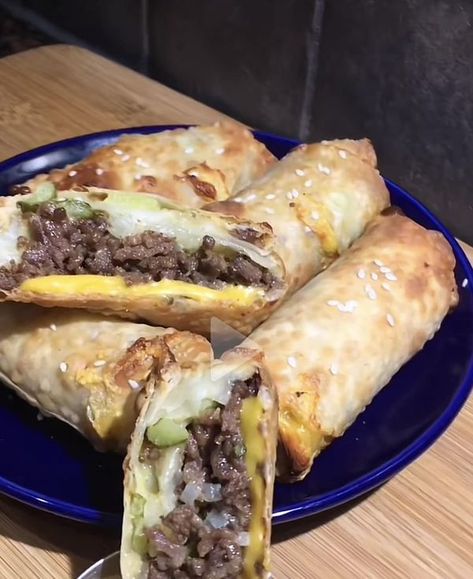 Weight Watchers New Plan 2024 | I made these and they were incredible | Facebook Weight Watchers Philly Cheese Steak, Philly Cheesesteak Eggrolls, Philly Cheese Steak Egg Rolls, Cheese Steak Egg Rolls, Steak Egg Rolls, Cheesesteak Eggrolls, Classic Appetizers, Sliced Steak, Cheese Steak