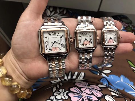 cartier panthere two tone rose gold, cartier panthere couple watch, cartier panthere aaa, cartier panthere whiter face, Cartier Panthere Mini, Rose Gold Cartier, Cartier Panthere, Couple Watch, Cartier Watch, White Face, Two Tone Watch, Square Watch, Cartier