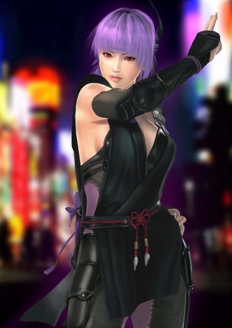 Ayane the female ninja - Dead or Alive. Ayane Dead Or Alive, Helena Douglas, Female Ninja, Ninja Gaiden, Dead Or Alive 5, Dead Or Alive, Indigenous Culture, A Drawing, Game Character