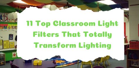 11 Best Classroom Light Filters and Covers That You Will Definitely Like Diy Light Filters For Classroom, Covering Florescent Lights Classroom, Cover Florescent Lights Ceilings Classroom, Diy Florescent Light Cover Classroom, Diy Light Covers Classroom, Florescent Light Covers Diy, Fluorescent Light Covers Diy Classroom, Classroom Light Covers, Classroom Lighting Ideas