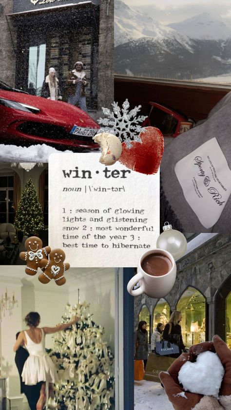 snow, winter mood board, christmas mood board #winter #snow #christmas #inspo Mood Board Winter, December Mood Board, December Mood, Christmas Mood Board, Winter Mood Board, Winter Moodboard, Winter Board, 2025 Mood, Winter Mood