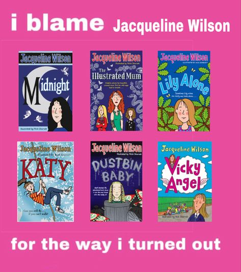 Jacqueline Wilson Books, Jacqueline Wilson, House Decals, Dry Humor, Book Memes, Her. Book, Me Core, In My Life, Lily