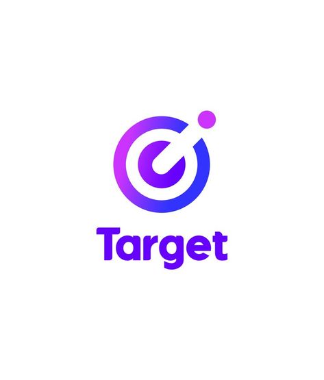 This logo is designed for a marketing training company, which helps small businesses achieve their goals. This is why we have chosen "Target" as the naming and the symbol of the goal achieved as the pictogram, using the negative space technique. Target Graphic Design, Target Logo Design, Astra Logo Design, Technical Logo, Crypto Logo Design Ideas, Smart Telecom Logo, Target Symbol, Target Logo, Mental Coach