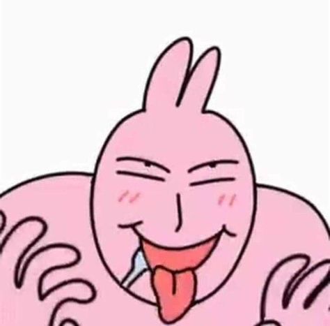 Response Memes, Funny Poses, Goofy Drawing, Pink Rabbit, Funny Doodles, Silly Images, Meme Template, Silly Pictures, Cute Memes