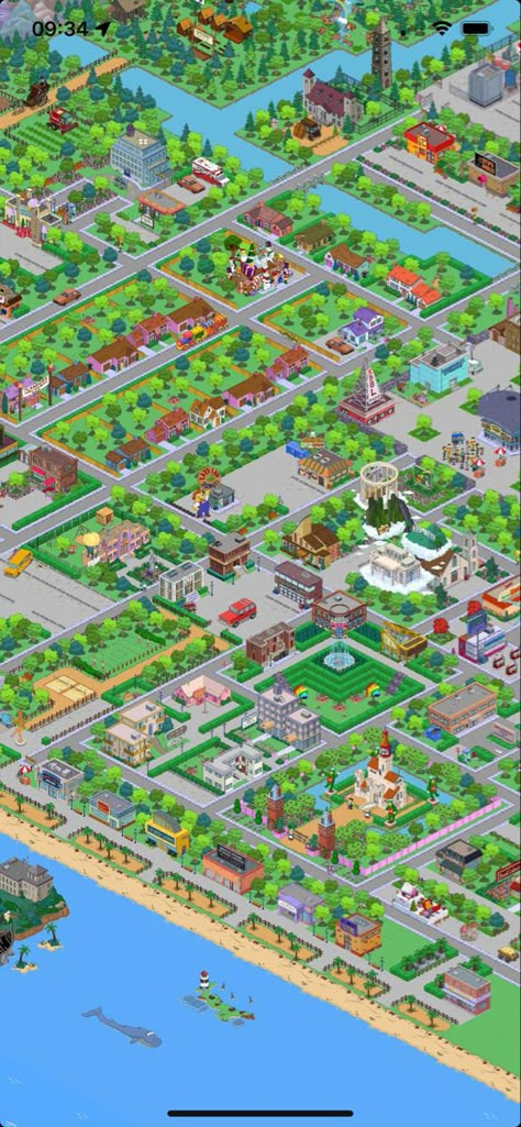 The Simpson Tapped Out, Simpsons Tapped Out Springfield Heights, Springfield Heights Tapped Out, The Simpsons Tapped Out Design, The Simpsons Tapped Out, Simpsons Tapped Out Layout, Simpsons Tapped Out Design Ideas, Simpsons Tapped Out, Tapped Out