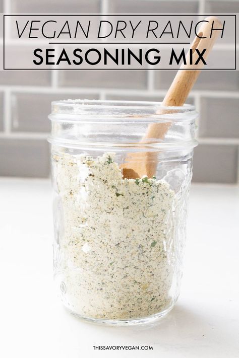 Dry Ranch Mix, Vegan Ranch Dressing, Dry Ranch Seasoning, Dry Ranch Dressing Mix, Dry Ranch Dressing, Ranch Mix, Vegan Dressing, Ranch Seasoning Mix, Vegan Ranch