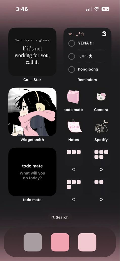 Iphone 15 Layout Ideas, Iphone Design Ideas Aesthetic, Layout Phone Ideas, Phone Decoration Ideas Homescreen, Simple Home Screen Wallpaper, Widget Homescreen Aesthetic, Cool Phone Themes, Iphone Theme Wallpaper, Iphone Ideas Organize Apps