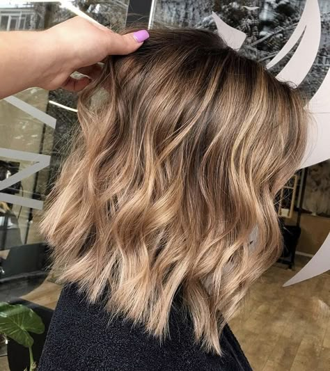 Honey Balayage Hair, Caramel Honey Balayage, Bob Balayage, Balayage Hair Ideas, Honey Balayage, Balayage Blonde, Caramel Hair, Spring Hair Color, Honey Hair