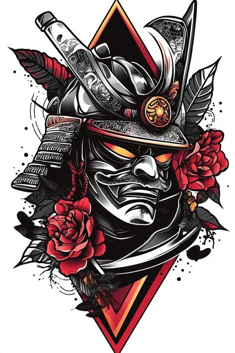 Tattoo idea: tattoo sketch A striking samurai helmet kabuto adorned Samurai Helmet Tattoo, Helmet Tattoo, Idea Tattoo, Samurai Helmet, New Tattoo Designs, 3 Tattoo, Tattoo Sketch, Top Tattoos, Mount Fuji