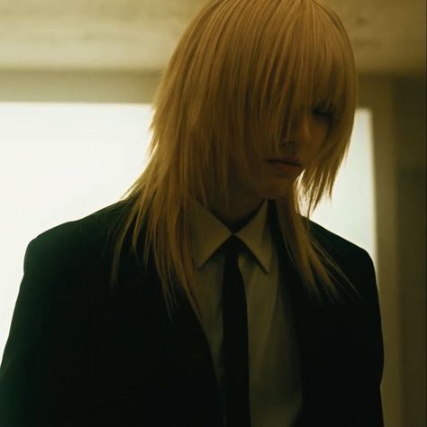 Vkei Haircut, Vkei Pfp, Male Long Hair, Men Blonde Hair, Kei Visual, Hair Reference, Long Blonde Hair, Orange Hair, You Want Me