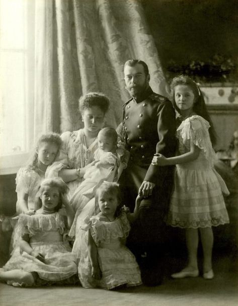 On July 17, 1918, after three centuries, the Romanov ruling dynasty fell, ending in the chaos of violence and cruelty. The Russian Tsar Nicholas II, his wi Alexei Romanov, Grand Prince, Anastasia Romanov, Maria Feodorovna, Ballet Russe, House Of Romanov, Alexandra Feodorovna, Romanov Dynasty, Tsar Nicholas Ii