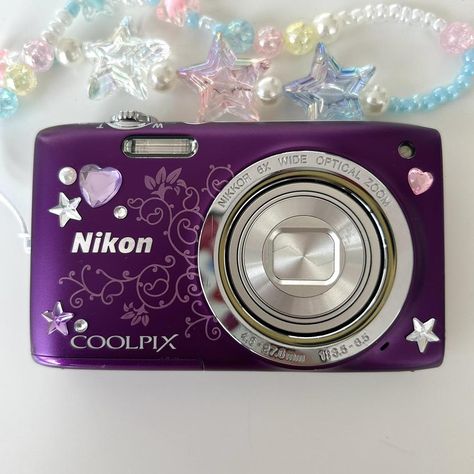 RARE PURPLE NIKON COOLPIX S2700 💟💟 NO OFFERS... - Depop H2o Aesthetic, Digi Cam, Camera Aesthetic, Cute Camera, Retro Gadgets, High Quality Photos, Nikon Coolpix, Brain Dump, Birthday Wishlist