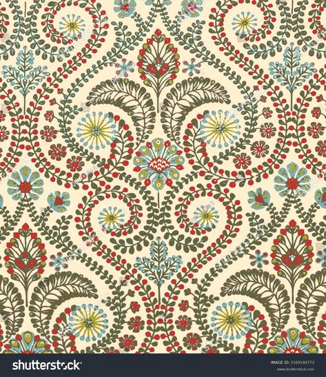 Ajrakh Print Ikat Block Print Batic Stock Illustration 2169160773 | Shutterstock Ethnic Motifs, Textile Pattern Design, Scroll Pattern, Digital Borders Design, Art Deco Pattern, Digital Flowers, Textile Patterns, Border Design, Image Illustration