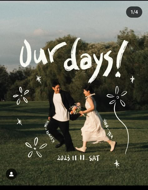 Photoshoot Invitation, Aesthetic Prewedding Ideas, Wedding Poster Design Ideas, Prewedding Poster Design, Save The Date Creative, Save The Date Ideas Illustration, Prenup Photoshoot Ideas, Pre Wedding Photoshoot Theme, Pose Pengantin