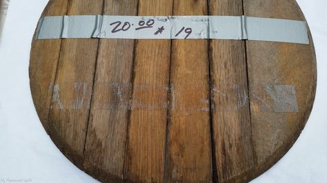 Barrel Lid Ideas, Bourbon Barrel, Whiskey Barrel, Wine Barrel, French Decor, French Country Decorating, Redo Furniture, Barn Wood, French Country