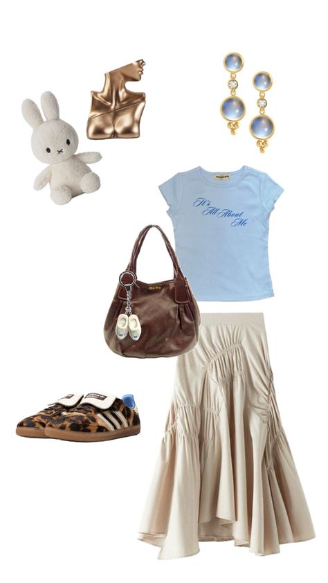 #outfit #inspo #outfitideas #miffy #softoutfit #maxiskirt #babytee Outfit Layout, Uni Outfits, Kpop Fashion Outfits, Kpop Fashion, Infant Tees, Maxi Skirt, Fashion Show, Fashion Outfits, Outfit Inspo