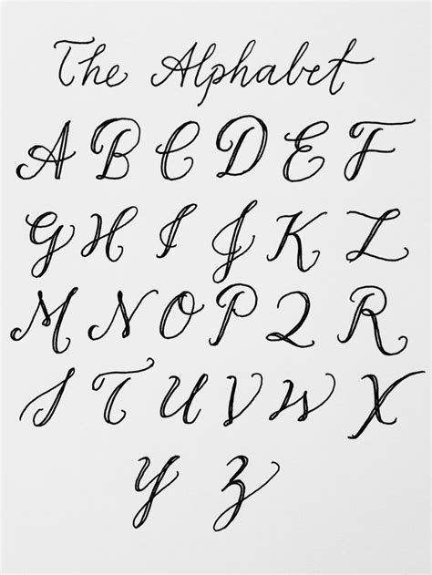 Letras Antiguas Para Copiar - SEONegativo.com Letras Cool, Tattoo Fonts Cursive, Fancy Writing, Writing Fonts, Cursive Alphabet, Alfabet Letters, Font Alphabet, Hand Lettering Fonts, Hand Lettering Alphabet