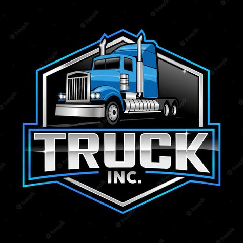 Truck Logo Design Graphics, Truck Logo Design, Trucking Logo, Transport Logo, Speed Logo, Truck Logo, Automotive Detailing, Wheel Logo, Bike Logo