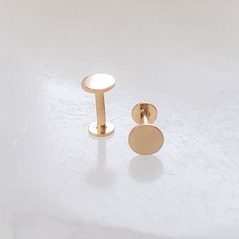 Gold Post Earrings, Flat Earrings Stud, Gold Nap Earrings, Flat Earring Backs, Earrings With Flat Backs, Flat Stud Earrings, Flat Back Earrings Gold, Flat Backed Earrings, Flat Back Earring