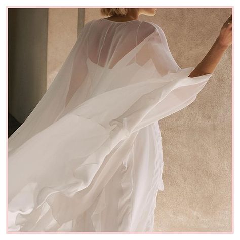 #MaxMara Max Mara Bridal, White Heat, Free Dresses, Ruffled Dress, Wedding Dresses For Sale, Bridal Wedding Dresses, Max Mara, Bridal Wedding, Pure Silk