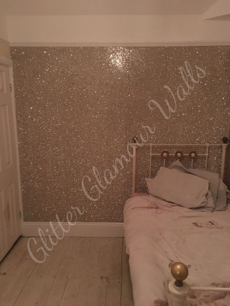 Silver Glitter Wallpaper Bedroom Ideas The holidays are clearly actuality and we couldn’t be any added excited. With the holidays actuality here, it’s time to attending at altered means to Check more at https://wenime.net/silver-glitter-wallpaper-bedroom-ideas/ Wallpaper Bedroom Ideas, Glitter Wallpaper Bedroom, Silver Glitter Wallpaper, Glitter Home Decor, Glitter Wallpapers, Colour Decor, Glitter Paint For Walls, Wallpaper For Bedroom, Beauty Room Decor