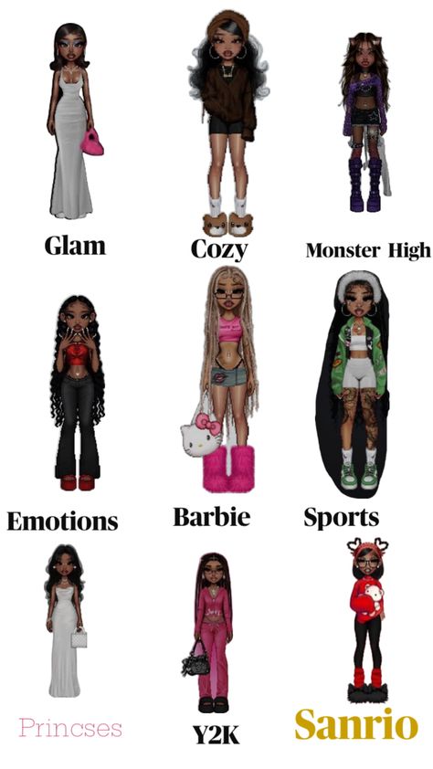 Black Avatar, Bratz Doll Outfits, Disco Style, Girly Movies, Free T Shirt Design, Bratz Inspired Outfits, Fashion Gal, Aesthetic Dress, Baddie Outfits Ideas