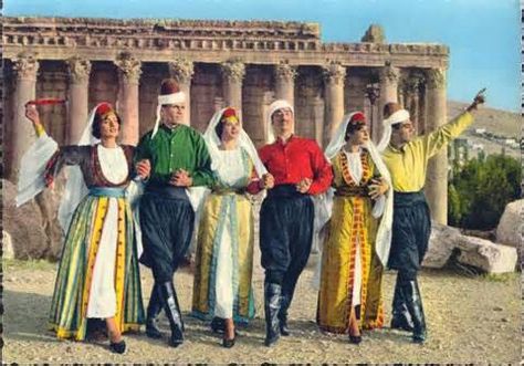 Men wearing traditional sherwal pants and labbade hat Lebanese Clothing, Lebanon Culture, Aerobic Outfits, Lebanese Women, Belly Dancing Classes, Beirut Lebanon, Beirut, Mongolia, Syria