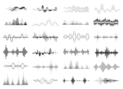 Voice Tattoo Sound Waves, Music Wave Tattoo, Voice Tattoo, Sound Drawing, Sound Wave Tattoo, Symbols Drawing, Scuba Tattoo, Sound Visualization, Tattoo Mountains