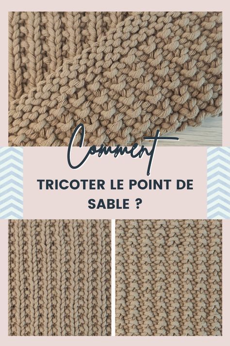 point de sable Le Point, Wool, Knitting, Crochet