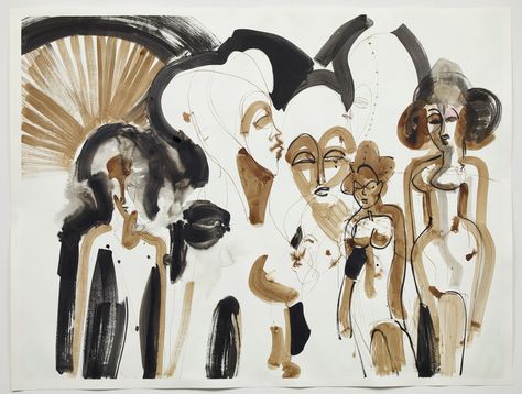 Artists Research, Kara Walker, James Ensor, Contemporary Art Daily, Art Ancien, Women Artists, Art Daily, Chalk Pastels, Black Artists