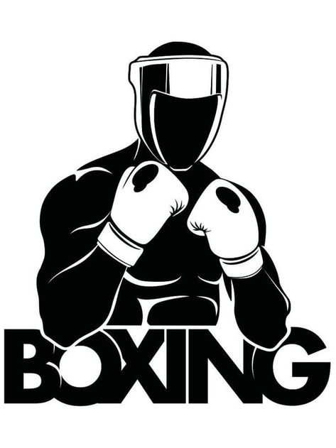 Boxing Tattoos, Cartoon Spaceship, Mighty Mike, Stencils For Kids, Boxing Images, Sports Coloring Pages, Sublimacion Ideas, Cricket Ideas, Gold Wallpaper Background