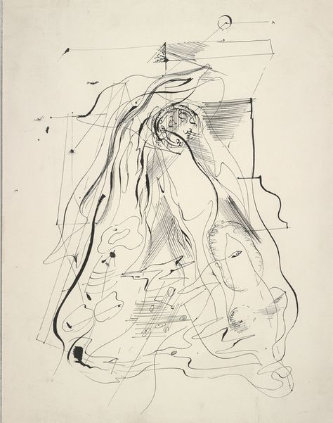 Auto Drawing, Drawing Meditation, Andre Masson, Dorothea Tanning, Rivers In The Desert, Free Association, Automatic Drawing, Museums In Nyc, Unconscious Mind