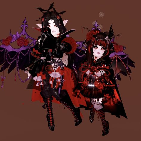 Matching Royale High Outfits, Royale High Vampire, Royale High Matching Outfits, Royale High Outfit Ideas, Outfits Masc, Vampire Outfits, Rh Hacks, Vampire Outfit, Royals High