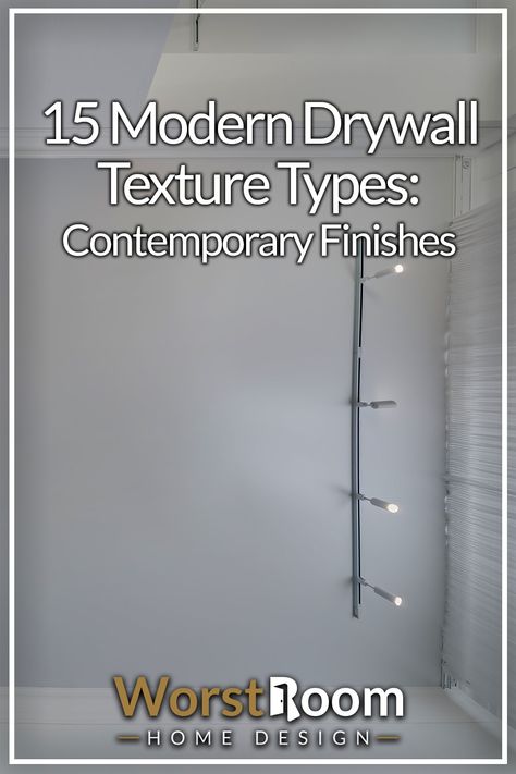 15 Modern Drywall Texture Types: Contemporary Finishes Wall Texture Design Bedrooms, Skip Trowel Texture, Sheetrock Texture, Knockdown Texture Walls, Trowel Texture, Wall Texture Types, Modern Wall Texture, Ceiling Texture Types, Alternatives To Drywall