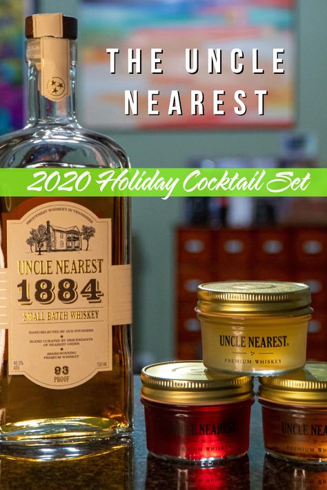 Uncle Nearest bourbon & 2 holiday cordials Uncle Nearest Whiskey Cocktails, Uncle Nearest, Fun Beverages, Bitters Recipe, Sweet Bourbon, Me Neither, Cocktails To Try, Holiday Cocktail, Cocktail Kits