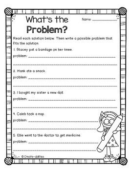 Problem and Solution FREEBIE Problem And Solution Activities, Problem And Solution Worksheet, Problem Solution, Problem Solution Activities, Problem Solution Essay, Problem Solving Worksheet, Text Structure, Story Activities, School Rules