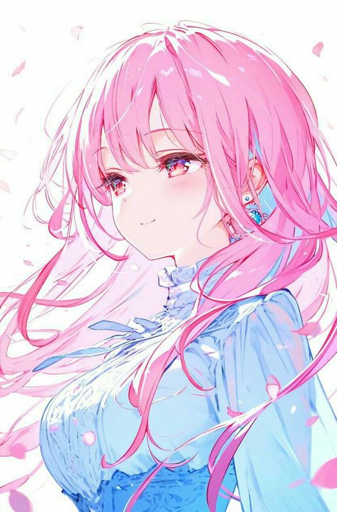 Queen Anime, Anime Backgrounds Wallpapers, Digital Art Anime, Anime Couples Drawings, Anime Kawaii, Anime Background, Pink Hair, Anime Chibi