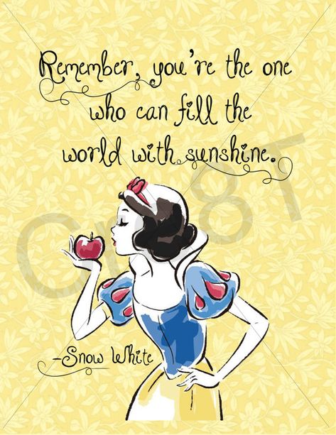 ☮ * ° ♥ ˚ℒℴѵℯ cjf Disney Movie Quotes Aesthetic, Snow White Sayings, Snow White Quotes Inspiration, Snow White Quotes Disney, Disney Quotes Inspirational, Snow White Quotes, Snow White Movie, Movie Quote Prints, Cute Disney Quotes