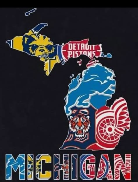 Michigan Facts, Detroit Lions Logo, Michigan Cottage, University Of Michigan Wolverines, Detroit Lions Football, Michigan Wolverines Football, Wolverines Football, Cottage Lake, Lions Football