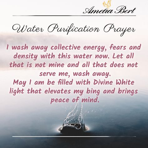 While in the shower say this prayer to clear collective energy from your being. visit: https://ameliabert.com/  #cleansingprayer #clearing #howtocleanseyourbeing Charge Water Affirmations, Shower Cleansing Mantra, Spiritual Shower Cleanse, Water Affirmations, Psalm Magic, Collective Energy, Spiritual Cleansing Bath, Bath Quotes, Charging Crystals