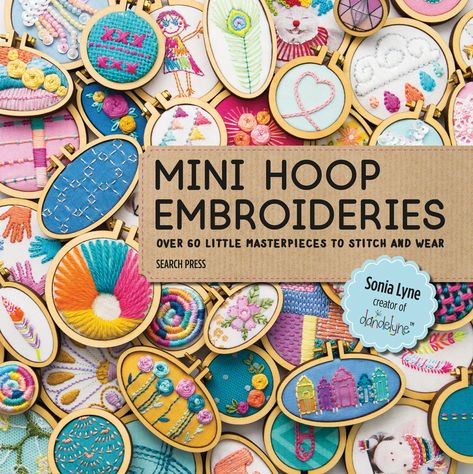 Diy Mini Embroidery Hoop, Mini Embroidery Hoop, Mini Embroidery, Miniature Embroidery, Embroidery Book, Embroidery Cross Stitch, Stitching Art, Embroidery Cross, Sewing Embroidery