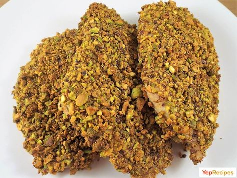 Pistachio Chicken Recipe, Pistachio Crusted Chicken, Crusted Chicken Breast, Pistachio Recipes, Cranberry Pistachio, Crusted Chicken, Dinner Entrees, Chicken Cutlets, Delicious Chicken