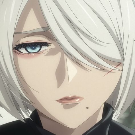 NieR:Automata anime ep 12 Tyrant Resident Evil, 2b Cosplay, 2b Nier Autómata, Nier Automata, Hd Backgrounds, Female Character Design, Art Model, White Hair, Anime Movies