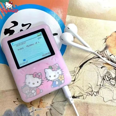 Just found this amazing item on AliExpress. Check it out! $14.47 30％ Off | Kawaii Sanrio Hello Kitty Cartoon Mp4 Music Novel Movie Player Walkman Hd Recording A-B Repeat Long Battery Life Digital Around Novel Movies, Cute Camera, Kitty Cartoon, Retro Gadgets, Kitty Stuff, Kawaii Sanrio, Hello Kitty Backgrounds, Hello Kitty Cartoon, Hello Kitty Christmas