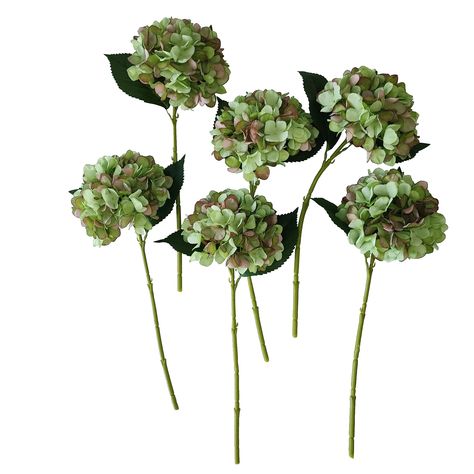 PRICES MAY VARY. High simulation:The artificial hydrangea bouquet is handmade by skilled craftsmen,the petals are made of high-density silk,and the stem is made of new plastic and iron wire,non-toxic,odorless,and allergen free. Realistic fake flower hydrangea:The color transition is natural and has a sense of layering. Size:Hydrangea heads are approx 7 inches in diameter,the stem are 13 inches long,total leagth 17.8 inches.Our full hydrangea artificial flowers heads are bigger than other cheaper Hydrangea Arrangements Wedding, Hydrangeas Flowers, Flower Hydrangea, Color Transition, Hydrangea Arrangements, Hydrangea Colors, Faux Hydrangea, Hydrangea Bouquet, Silk Hydrangeas