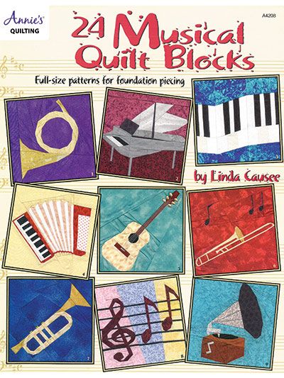 Music Quilts, Music Quilt, Themed Quilts, Wall Quilt Patterns, Quilt Pattern Book, Modern Quilt Blocks, Quilter Gifts, Music Crafts, Lap Quilts