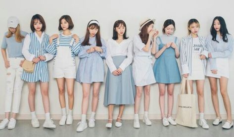 Friends Outfit, Read Story, Pastel Outfit, Denim Day, Photoshoot Dress, Stance Nation, Friend Outfits, Themed Outfits, Photoshoot Outfits