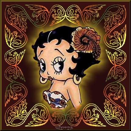 Betty Boop Pfp, Betty Boop Posters, Betty Boop Classic, Black Betty Boop, Betty Boop Art, Betty Boop Cartoon, Greeting Card Collection, Betty Boop Pictures, Black Betty